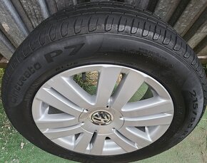 Originálna letná sada VW . 5x112 r16 + Pirelli 215/55 r16 - 6