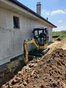 Výkopové a zemné práce - minibáger a dumper/vyklápač - 6