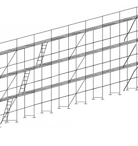 Lešenie Fasadne nove - 6