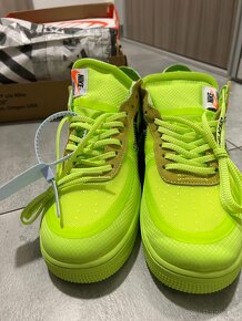 nike air force offwhite volt tenisky - 6