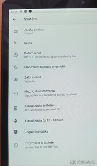 Lenovo TAB M10 FHD Plus 10.3" LCD 64GB krásny stav - 6