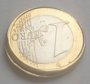 Chyborazba - 1 euro UNC Nemecko 2000 F - 6