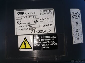 Farebny televizor OVP CTV2130 TXT - 6