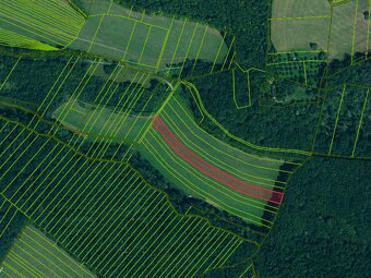 Podbranč –POZEMOK 5.200 m2 na MOBILNÝ DOM pod lesom - 6