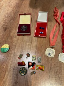Medaile, plakety, vyznamenania, odznaky - 6