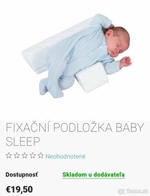 Fixačná podložka Baby sleep - 6