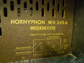 Radio gramafon HORNYPHONE - 6