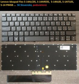 Klavesnice Lenovo 320-13/Carbon X1/530-14AR/510-14/5-14ALC05 - 6