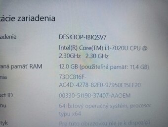 rozpredám notebook Lenovo V130 - 6