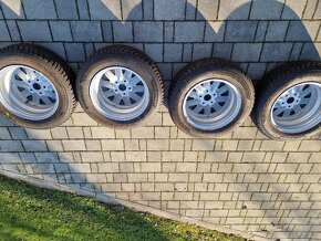 Zimné pneumatiky nové 195/65 R15 91T disky 6Jx1 EJ47/49 nové - 6