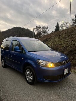 Volkswagen Vw Caddy Life 1.6 TDI 75kw,2014,klíma,ťažné - 6