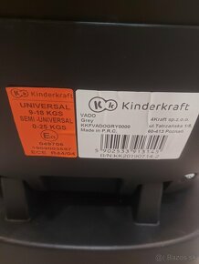 Kinderkraft Autosedačka VADO GREY - ISOFIX - 6