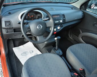 Nissan Micra 1.25 Benzín Automat SR 1 majiteľ - 6