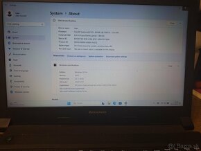 Notebook LENOVO B50-30 - Win 11; 15,6"; 8GB RAM; 250 SSD - 6