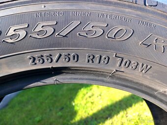 Dvojrozmer 255/50 r19 a 285/45 r19 letne pneumatiky - 6