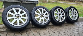 Zimní Kola 5x112 Audi VW Seat Skoda 215/55R17 - 6