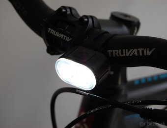 Mini LED bike svetlá predné + zadné, 10 režimov, micro USB - 6