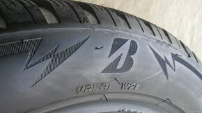 zimné 195/55 r16 Bridgestone - 7 mm kúpené v r. 2023 - 6