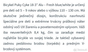 Ľahký bicykel Puky 18 - 6