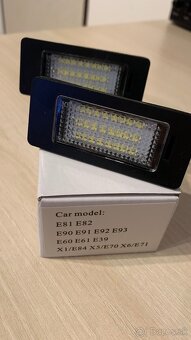 BMW Led osvetlenia ŠPZ e46 e39 e81 e87 e90 e91 e60 e70 f10 - 6