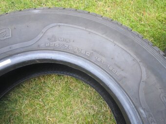 225/75R16C zimne pneu Matador + Sava - 6