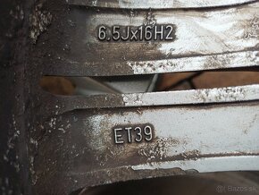 org.hlinikové disky Opel-Astra,---6,5Jx16-ET-39--5x110 - 6