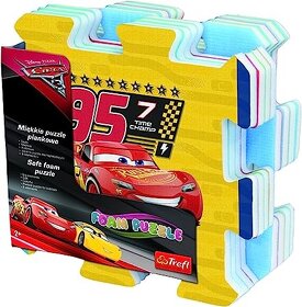 Trefl penové puzzle Cars Mcqueen, Nerozbalene, 8 kusov - 6