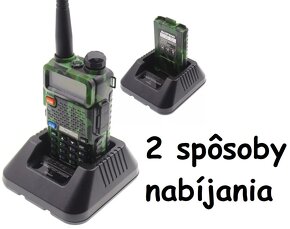 Vysielačka Baofeng UV-5R 8w + záruka 2r - 6