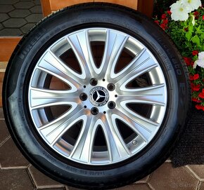 alu R18 5x112, senzory, orig. Mercedes S + E - 6