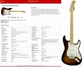 Fender Standard Stratocaster  (2014) - 6