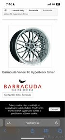 Elektróny Barracuda Voltec T6 Hyperblack Silver - 6