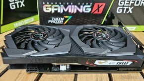 Predám grafiku MSI GeForce GTX 1660 SUPER GAMING X - 6