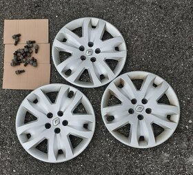 Puklice Renault 17" 3ks ozdobne kryty diskov - 6