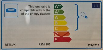 Vonkajšie nástenné osvetlenie Retlux RSM101 - 6