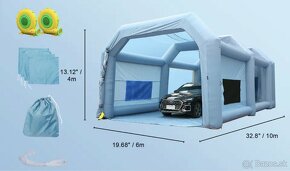 Mobilná nafukovacia autolakovňa na prenájom - 6