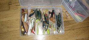 Privlačový set Umelých nástrach značiek : Rapala,Salmo,Mepps - 6