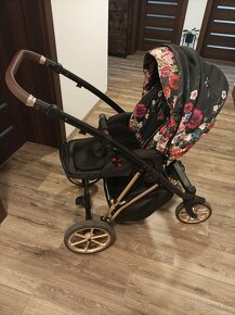 Kočík Baby Active Musse Rose trojkombinácia - 6