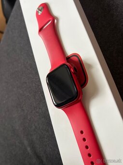 Predám Apple Watch 8,41mm red top stav v záruke - 6