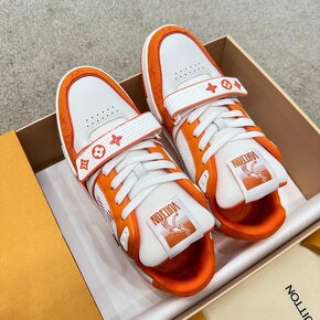 Louis Vuitton tenisky orange Komplet balenie - 6