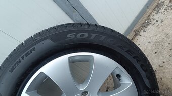 Sada elektrónov SKODA s pneu PIRELLI SOTTOZERO 3 215/60 R16 - 6