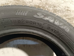 185/60 R15 Zimné pneumatiky Sava Eskimo 4 kusy - 6