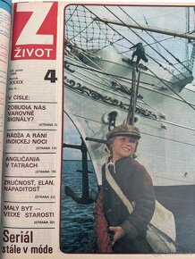 Socialistické časopisy ŽIVOT 1989, Retro, socializmus,socík, - 6