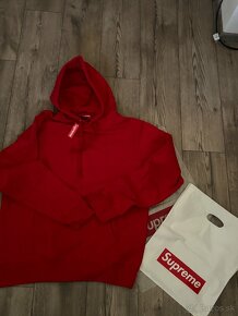 Supreme Hoodie red - 6