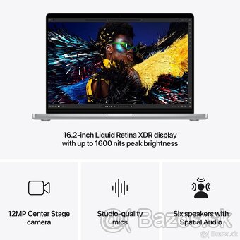 Predám MacBook Pro 16" M4 PRO SK 2024 Strieborný - 6