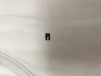 TOMMY HILFIGER originál white damske tricko S/M - 6