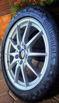 alu R17 5x112 orig. Mercedes B + A + VW Golf, pneu 205/50 - 6