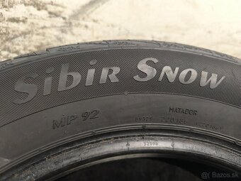 185/65 R15 Zimné pneumatiky Matador Sibir Snow 4 kusy - 6