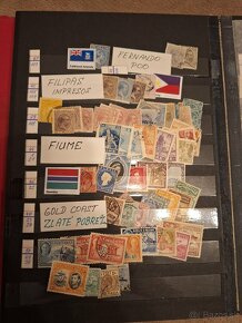Staré poštové známky - mix svet - 6