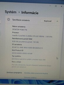 HP EliteBook 840 G1/i5 4300U/8GB/256GB SSD/Win11/ - 6