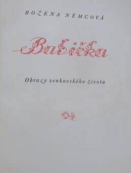 B. Němcová: Babička, 1. vydanie rok 1940 - 6